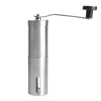 

Hand Coffee Machine Portable Manual Coffee Grinder Stainless Steel Hand Crank Coffee Machine Camping Backpacking