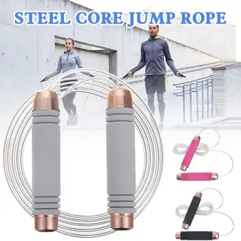

1PCS Jump Skipping Rope Tangle-Free with Bearings 3.1 m Adjustable Length Skip Rope for Speed Training Fitness Gym Exercises