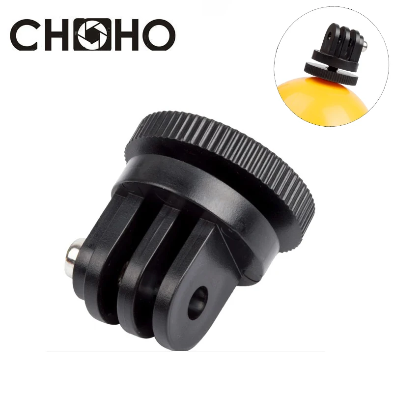 

Для Gopro аксессуары 1/4 "адаптер плавающий шаровой преобразователь вращение на 360 градусов AEE для Go Pro Hero 11 10 9 Xiaomi yi 4K DJI