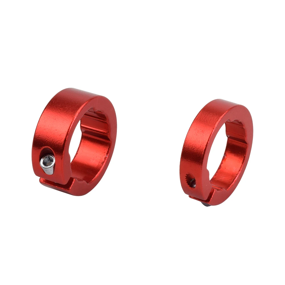 1 Pair MTB Bike Handlebar Grips Lock Rings Aluminum Alloy Bike Bicycle Grips End Rings 8mm 12mm Mountain Cycling Handlebar Cover bicycle handlebar grips bicycle accessories bike handlebar grips bike handle grips