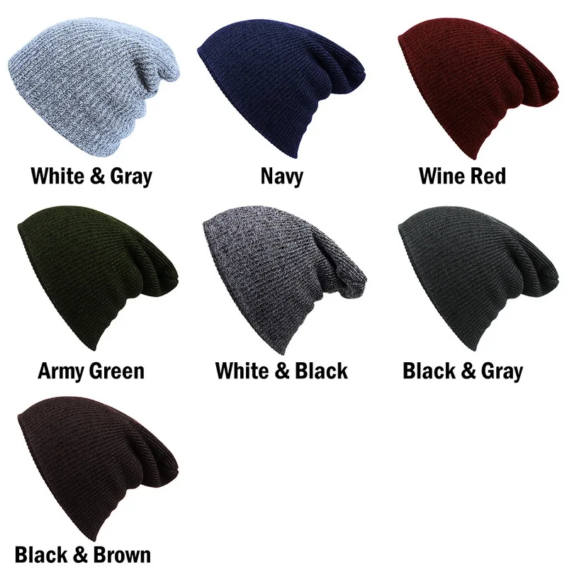 Модные теплые вязаные шапки унисекс на осень и зиму, новинка, однотонные кепки, удобные мягкие Повседневные шапки в стиле хип-хоп