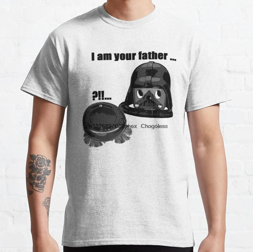 Мужские футболки с надписью I am your father Забавный дизайн женская и Мужская футболка