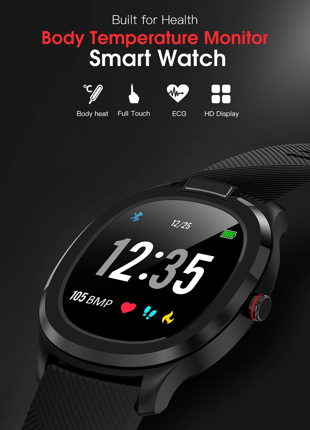 Body temperature smart watch_01