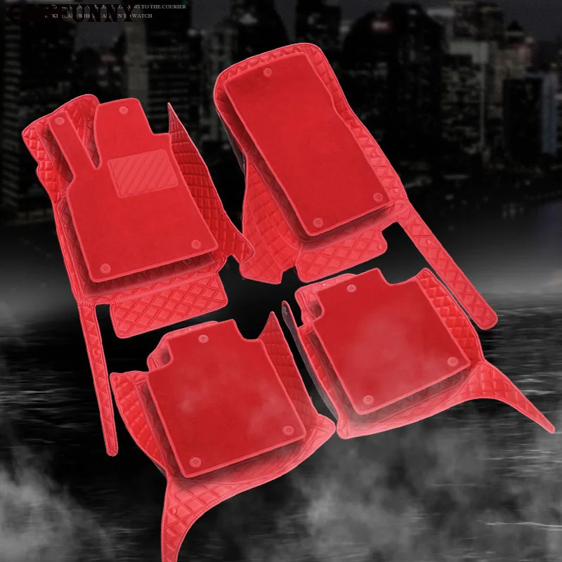 

Waterproof Car Floor Mat for Toyota Yaris L RAV4 Vios Ralink Land cruiser 4500 LC100 Previa