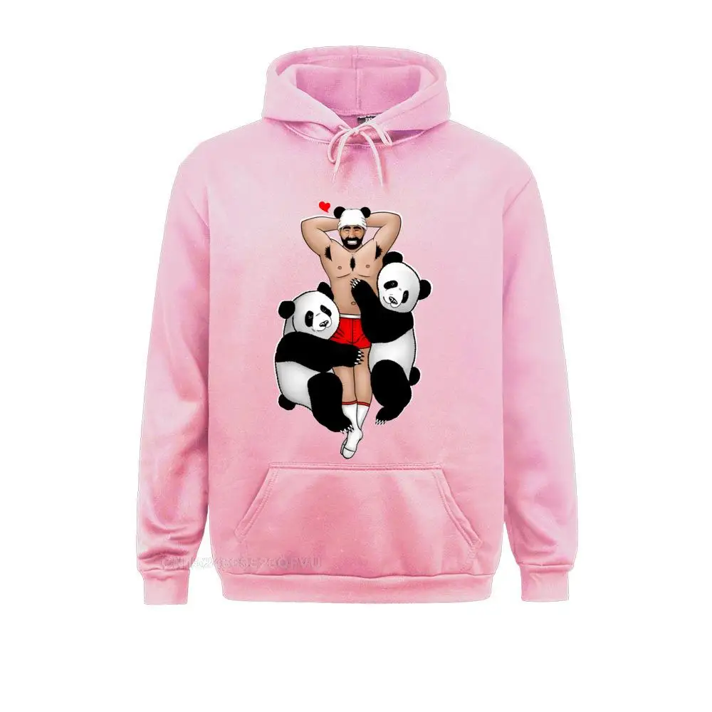 33023 Sweatshirts Family Long Sleeve Leisure  Men's Hoodies Printed Hoods April FOOL DAY Drop Shipping 33023 pink