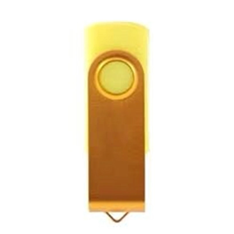 USB 2,0 128 ГБ Usb флешка 64 Гб водонепроницаемый металлический USB флеш-накопитель 32 ГБ Флешка 16 Гб USB карта памяти 8 Гб флеш-накопитель 128 ГБ флэш-диск - Цвет: yellow
