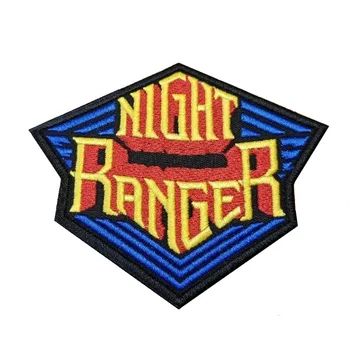 

4.5'' Night Ranger Embroidered Iron on and sew on Patch