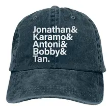 Мужская или Женская бейсбольная Кепка из джинсовой ткани, одноцветная Кепка