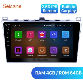 

Seicane 10.1" Android 10 RAM 4GB IPS 8-CORE Car Radio GPS Navi Headunit Player for 2008-2015 Mazda 6 Ruiyi with Carplay RDS 4G