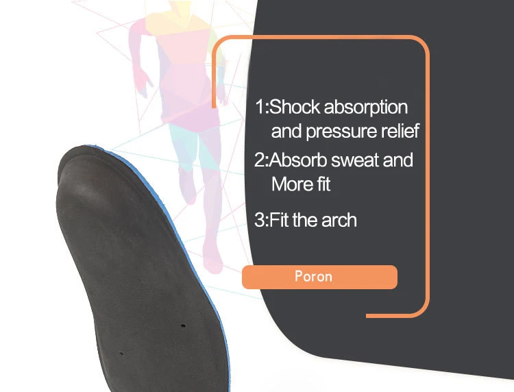 Orthopedic Insoles Flat Feet Arch Support Orthotic Insole Inserts Foot Care For Plantar Shock-Absorption Men Women Shoe Pads