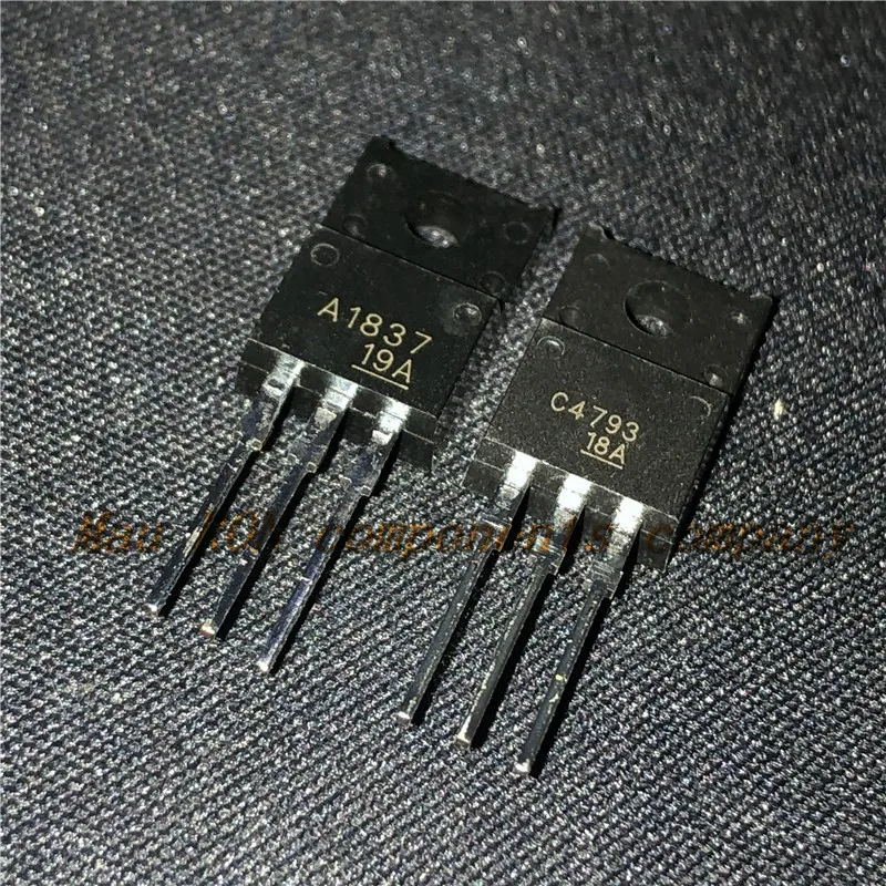 10 шт./лот 5 пар шт. 2SC4793 TO220 2SA1837 TO-220 C4793 A1837 | Электронные компоненты и принадлежности