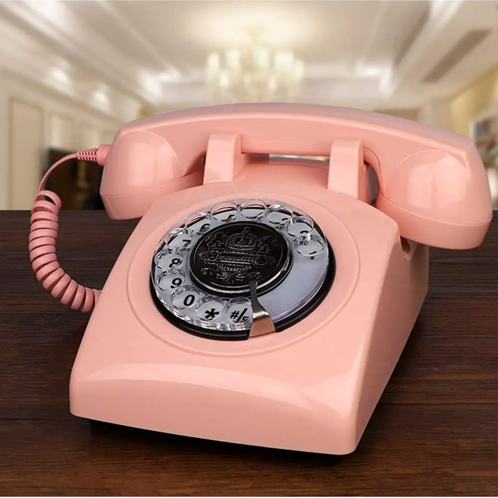 pink telephone