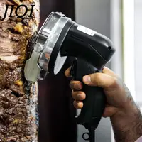 110V 220V Electric Barbecue Meat Slicer Kebab Slicer Doner Knife with 2 blades Gyro Knife For shawarma Roast meat cutter machine 2