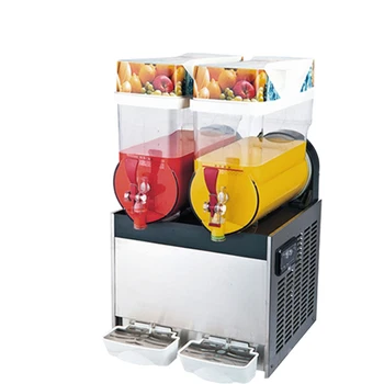 

double tank slush machine 15LX2 automatic slush machine Snow machine
