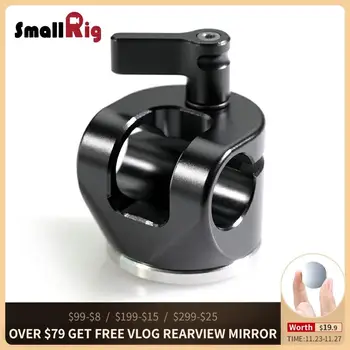 

SmallRig DSLR Camera Rig 15mm Rod Clamp with Arri Rosette for EVF Mount Attach Shoulder Rig Handle Grip Attach 1686