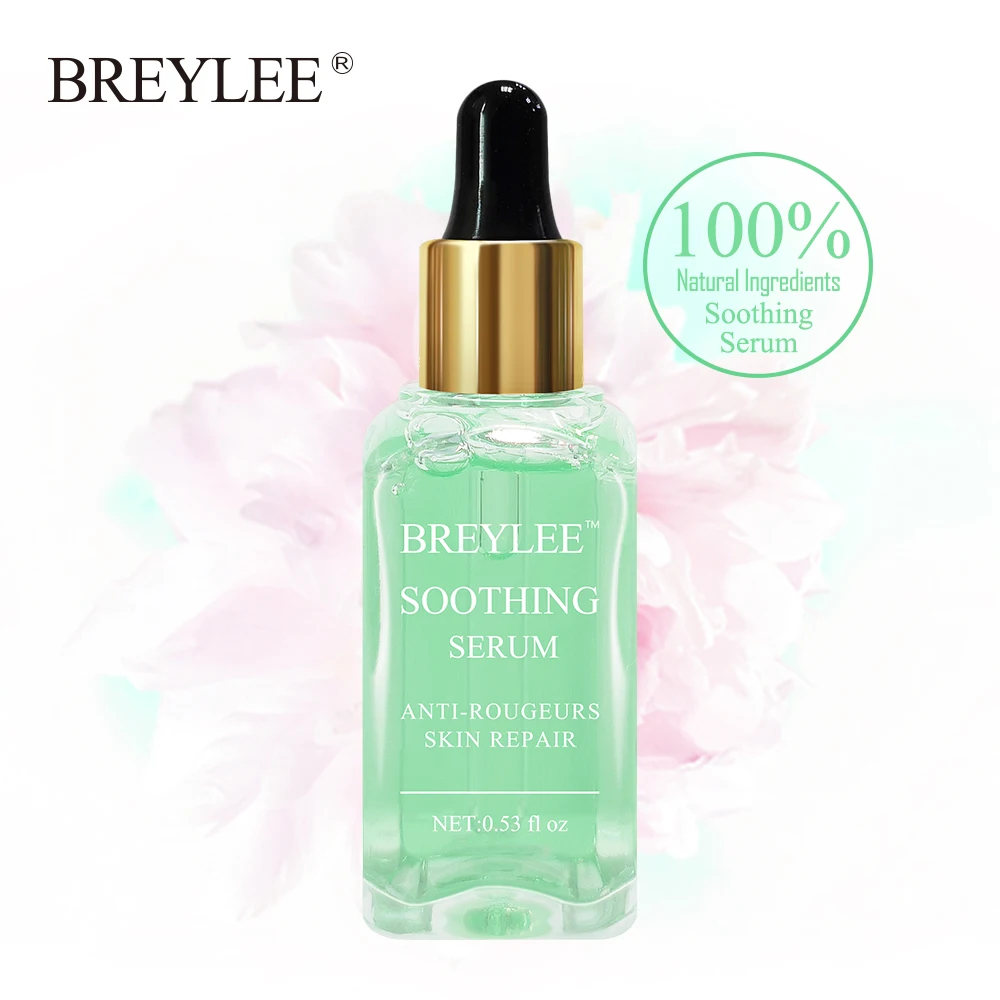 BREYLEE Soothing Moisturizing Face Serum Snail Repair Facial Essence Acne Pores Treatment Anti Aging Wrinkle Remover Skin Care | Красота и