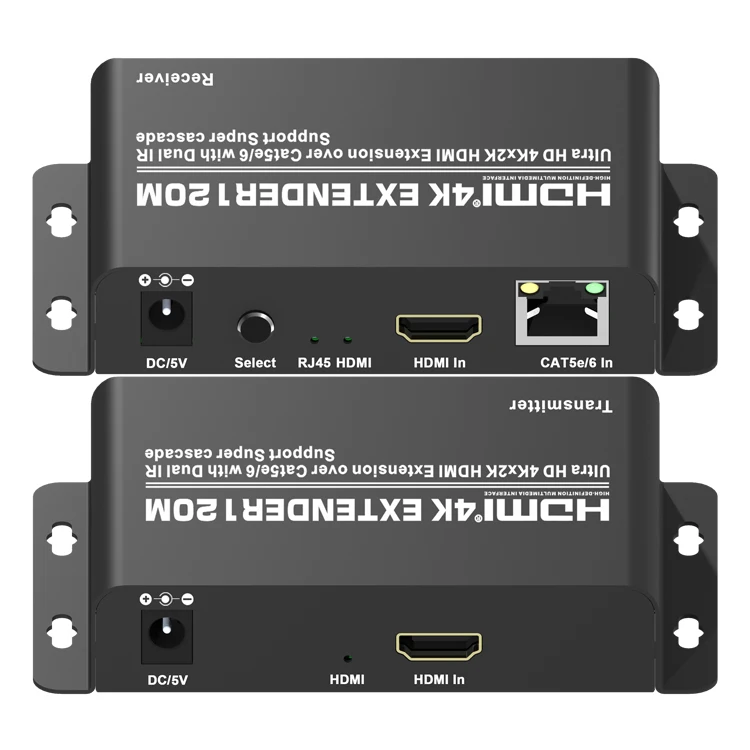 394Ft/120M HDMI1.4 удлинитель с HDMI Loop-out 4 k@ 30Hz IR RS232 по IP Cat6/5E конвертер передатчик