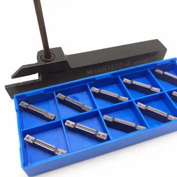 

1 piece MGEHR1212-3 slotted lathe tool holder + 10 pieces MGMN300 M PC9030 100% high quality original hard alloy turning tool