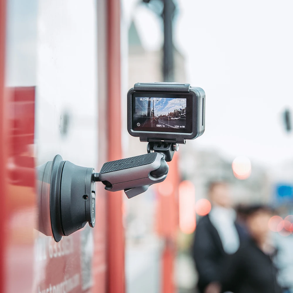 Крепление на присоске для экшн камеры PGYTECH крепление Dji Osmo Action GoPro 8/7/6/5/4/3 держатель