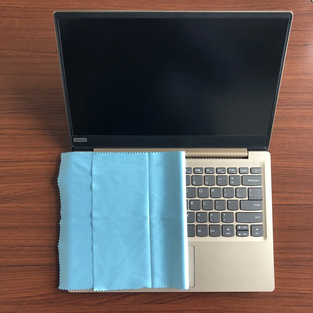 Microfiber dustproof cleaning cloth for notebook keyboard 20*35cm 4PCS