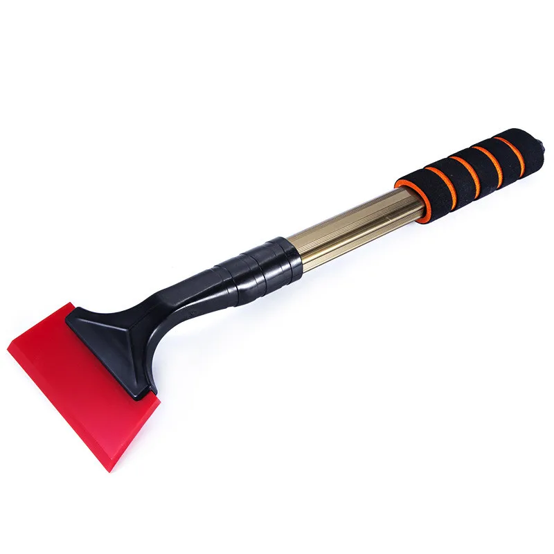 

Car Winter Long-Handled Ice Scraper Car Windshield Snow Remover Shovel Cleaning Tools Multifunctional Deicing Scraping Tool