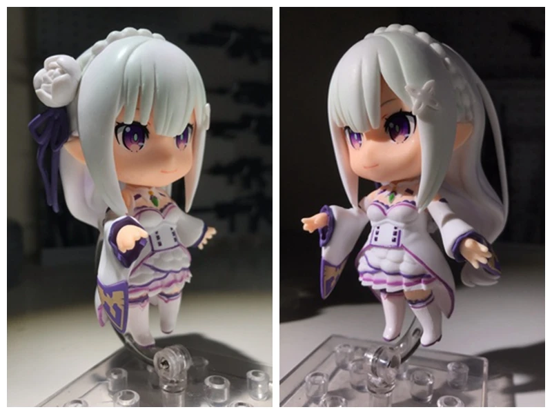 

GSC Nendoroids Life in Different World Starting from Scratch Emilia 751# Face-changing Doll Figure Gift Toys