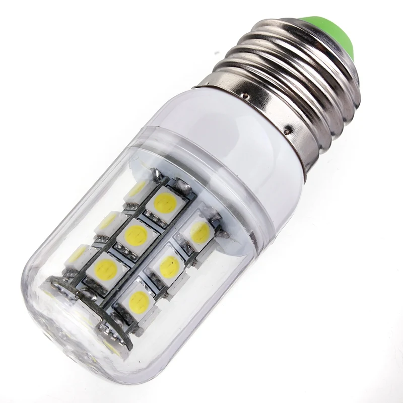 Светодиодная лампа Кукуруза E27 3 Вт 27 светодиодов 5050 SMD энергосберегающая