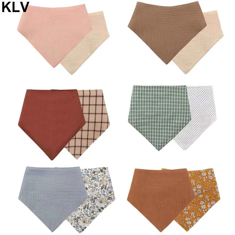 Scarf Baby Bandana Saliva-Towel Bibs Boys Linen Girls Waterproof Cotton Shower-Gifts