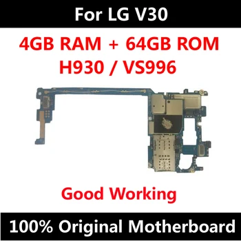 

New Arrival Original Motherboard For LG V30 H930 VS996 64GB Mainboard Unlock With Full Chips Android OS Logic Board Good Working