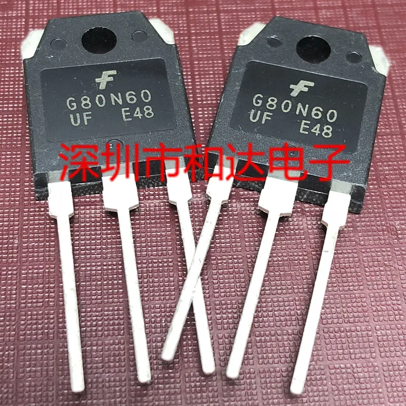 5 шт./лот SGH80N60UF G80N60UF TO-3P IGBT600V