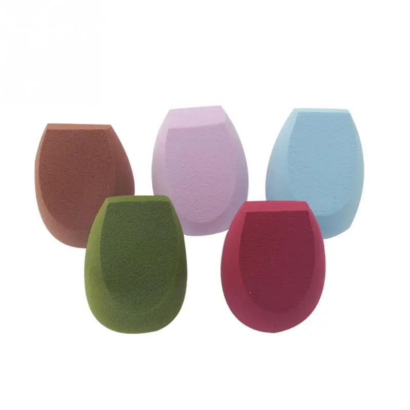 

Foundation Latex-Free Powder Water Drop Practical Professional Pudding Wet Dry Cosmetic Puff Small Makeup Sponge Face Three-cut