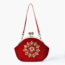 Цветочный вечерний мешок с кристаллами и стразами, украшенный стразами, с металлической рамой, модный кошелек-клатч, элегантная сумочка, сумка на плечо для свадьбы