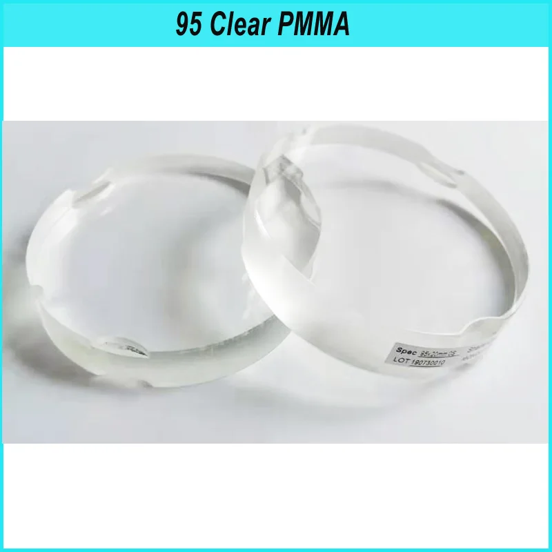 

98*16 Clear PMMA for partial denture framwork 95 Zirkonzahn milling machine using