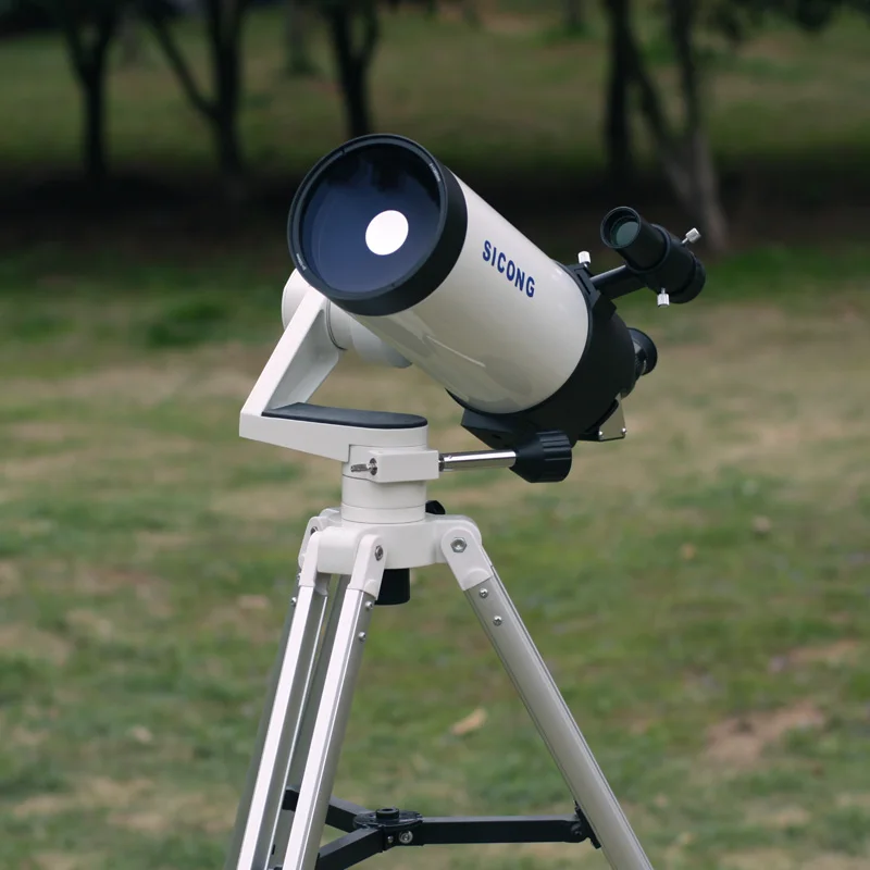 Компактный астрономический телескоп MAK105/1365 Maksutov-Cassegrain двойной оптический троп длиннофокусный Монокуляр с 8x20 Finderscope