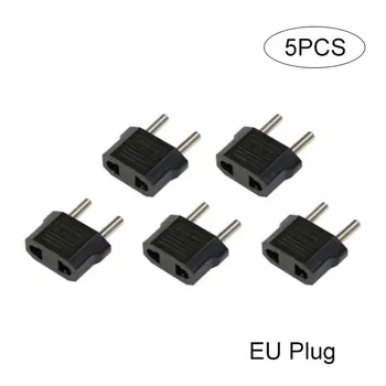 

5Pcs 110V to 220V Conversion Adapter Plugs Travel Adapter Converter HG99