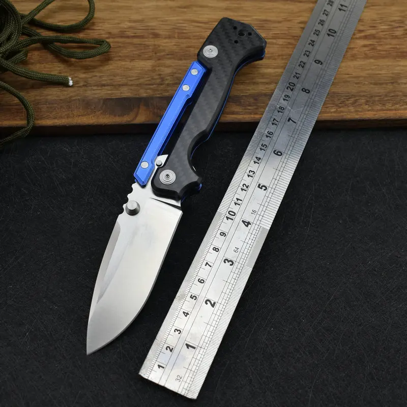 

LUOKESI new style AD15 folding knife D2 blade G10 Aluminum handle outdoor Camping Hunting Fishing Survival Tactics pocket knives