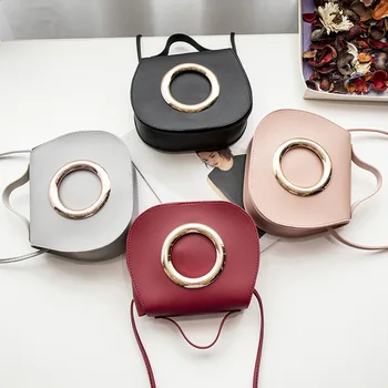 

2019 New Woman bag Fashion Shoulder Bag Simple Hand Bag Cute Small Bag PU Flap