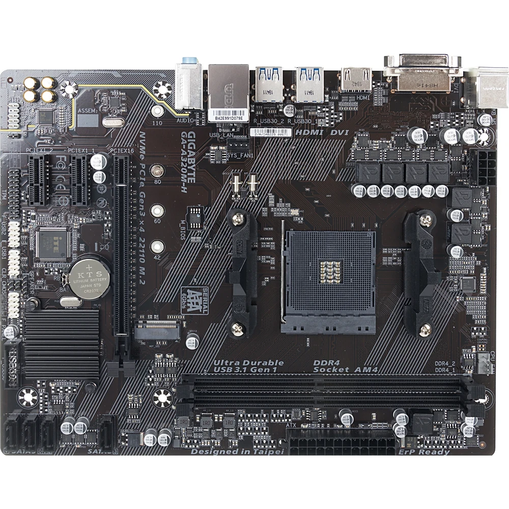 Материнская плата GIGABYTE GA-A320M-H
