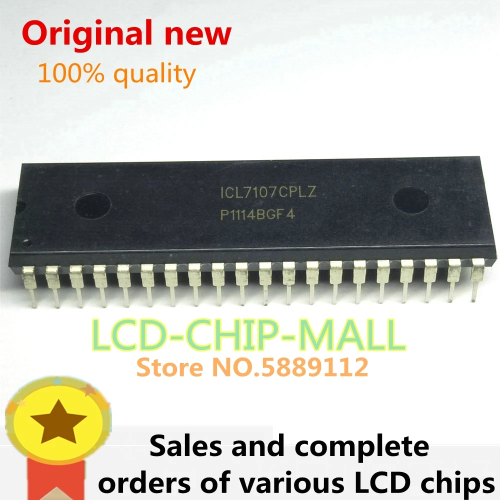 5 шт. ICL7107CPLZDIP40 ICL7107 ICL7107CPLZ | Обустройство дома
