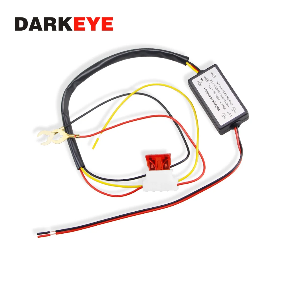

4PCS/10PCS DRL Controller Auto Car LED Daytime Running Lights Controller Relay Harness Dimmer On/Off 12-18V Fog Light Controller