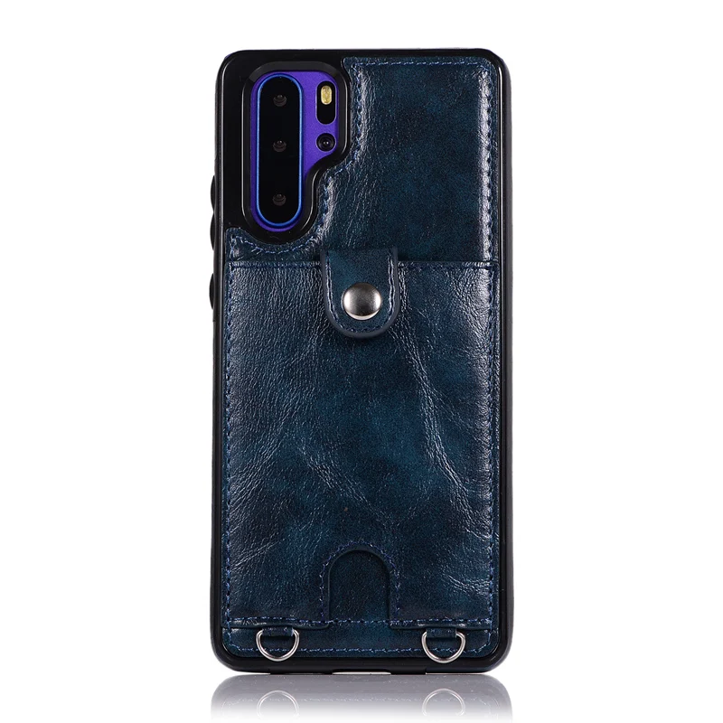 Плечевой ремень противоударный чехол из искусственной кожи для huawei mate 20 P30 Pro Чехол модный роскошный P30 Lite чехол держатель для карт чехол