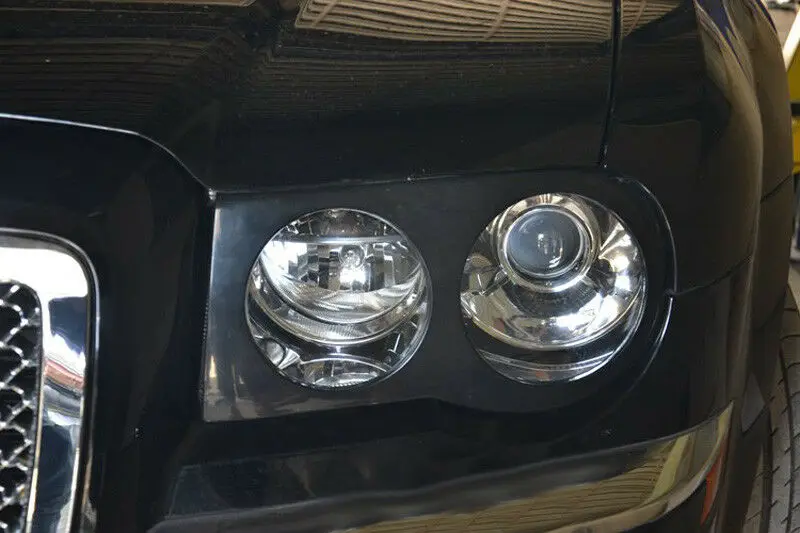 Модификация автомобиля аксессуары передняя противотуманная фара крышка переднего бампера свет рамка для Chrysler 300C 2003-2011