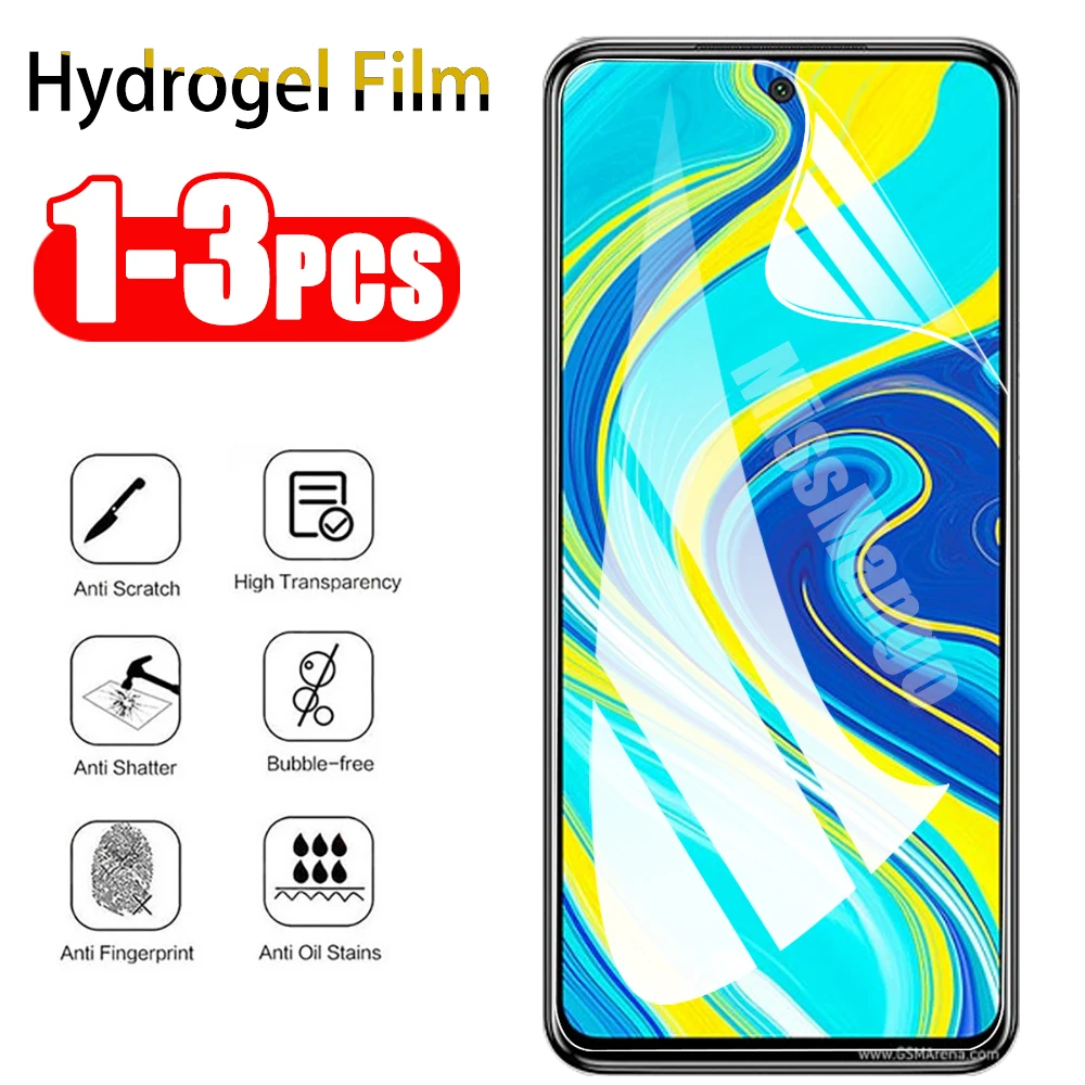 Гидрогелевая пленка для Redmi Note 8 Pro 1-3 шт. Защита экрана 8T 9s 9 Max 9A 9C не стекло |