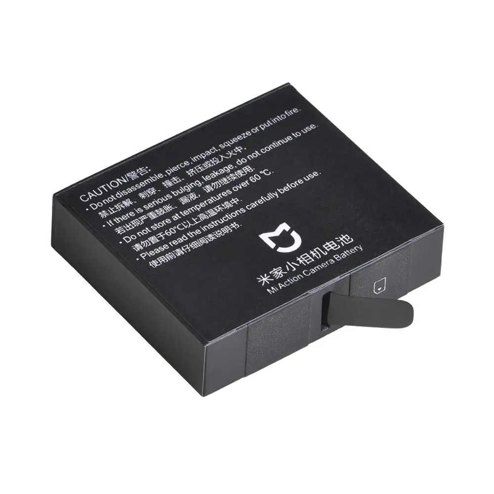 4 шт. 3 80 в 1450 мАч оригинальный аккумулятор Mi jia 4k для Xiao mi Jia Action ni Camera Battery|Цифровые