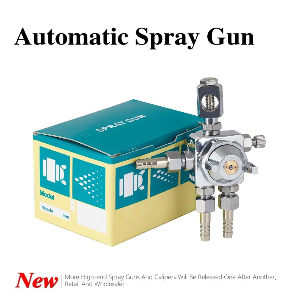 ST-6 Automatic Spray Gun Manual Pneumatic Pressure Spray Gun Spray Gun Kit 0.5 0.5 1.3 1.3 Spraying Tools Water-Based Spray Gun