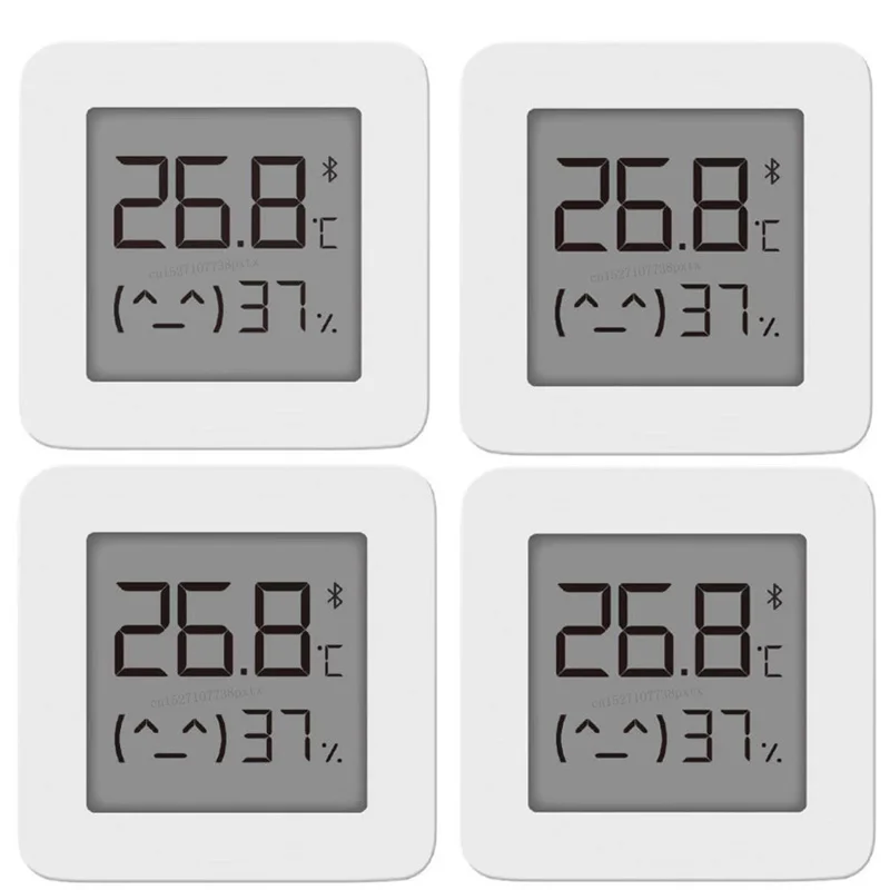 [Новейшая версия] XIAOMI Mijia Bluetooth термометр 2 беспроводной умный электрический цифровой гигрометр термометр работает с приложением Mijia - Цвет: 4Pcs