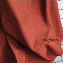 Плотная трикотажная эластичная карамельная хлопковая ткань для одежды, пальто, креативная ткань