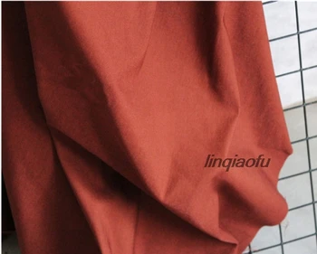 

Thick knit elastic caramel cotton fabric clothing coat creative fabric