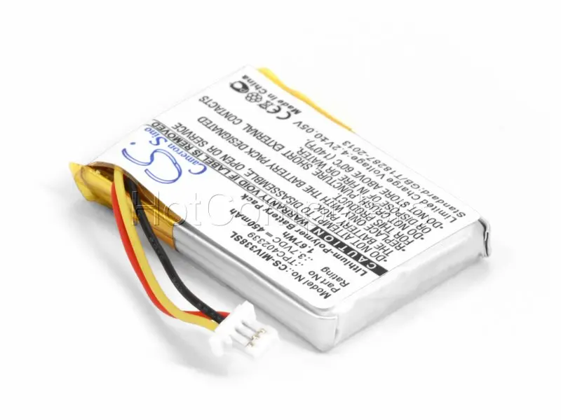 Аккумулятор CameronSino CS-MIV338SL для видеорегистратора MIO Mivue 338 358 368 388 (TPC402339) 450mah |