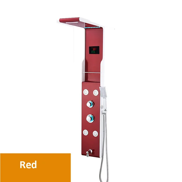 Wall-Mounted-LED-Light-Rain-Waterfall-Shower-Panel-Faucet-Body-Massage-Jets-Shower-Faucet-Brass-Tub (2)